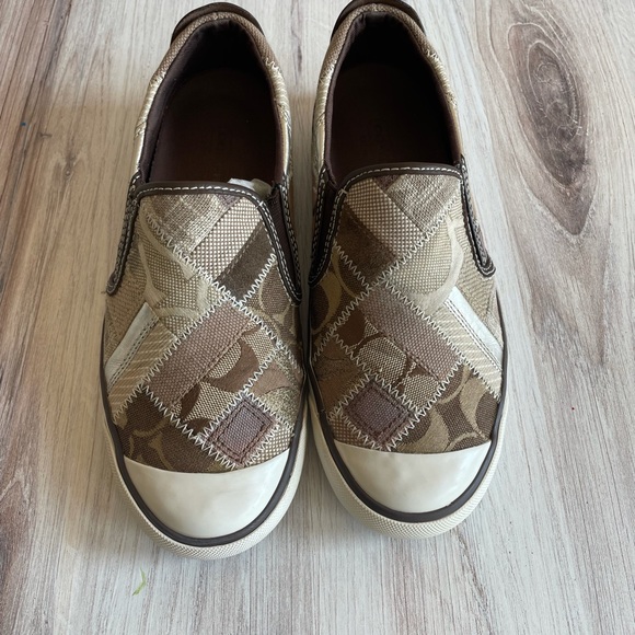 Coach Shoes, Coach Signature Shoes, Coach Logo Shoes, Coach Patchwork